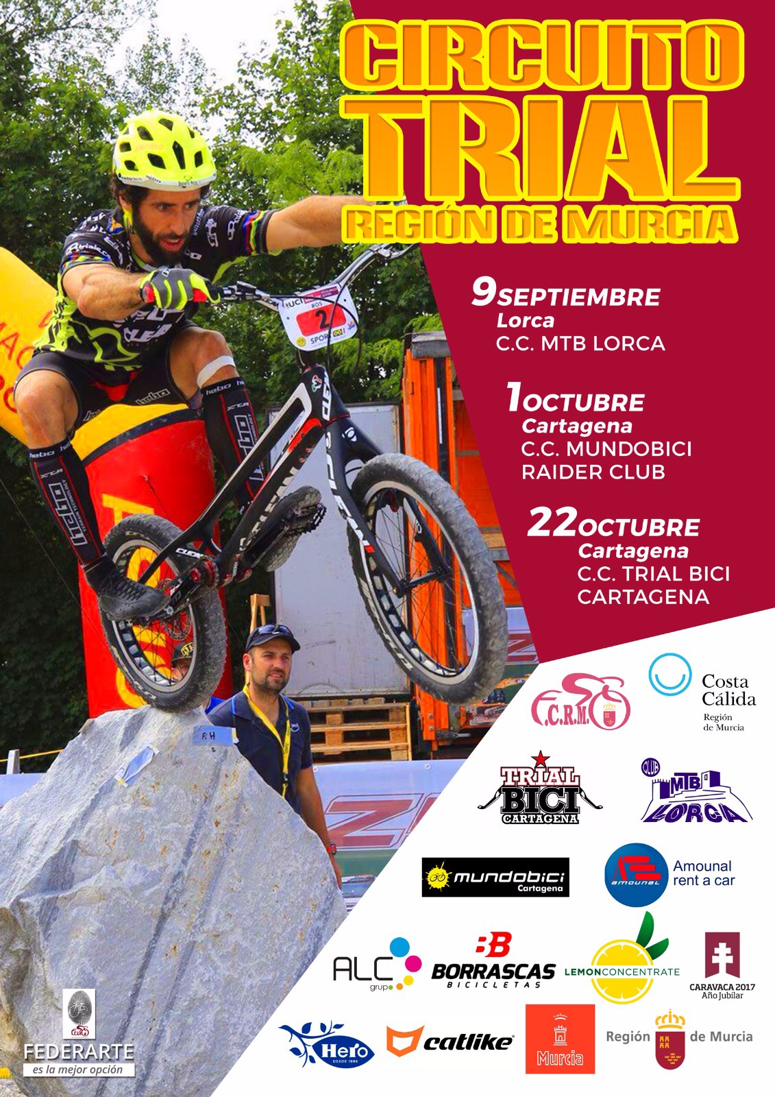 Circuito Trial Región De Murcia 2017 Y Campeonato Regional