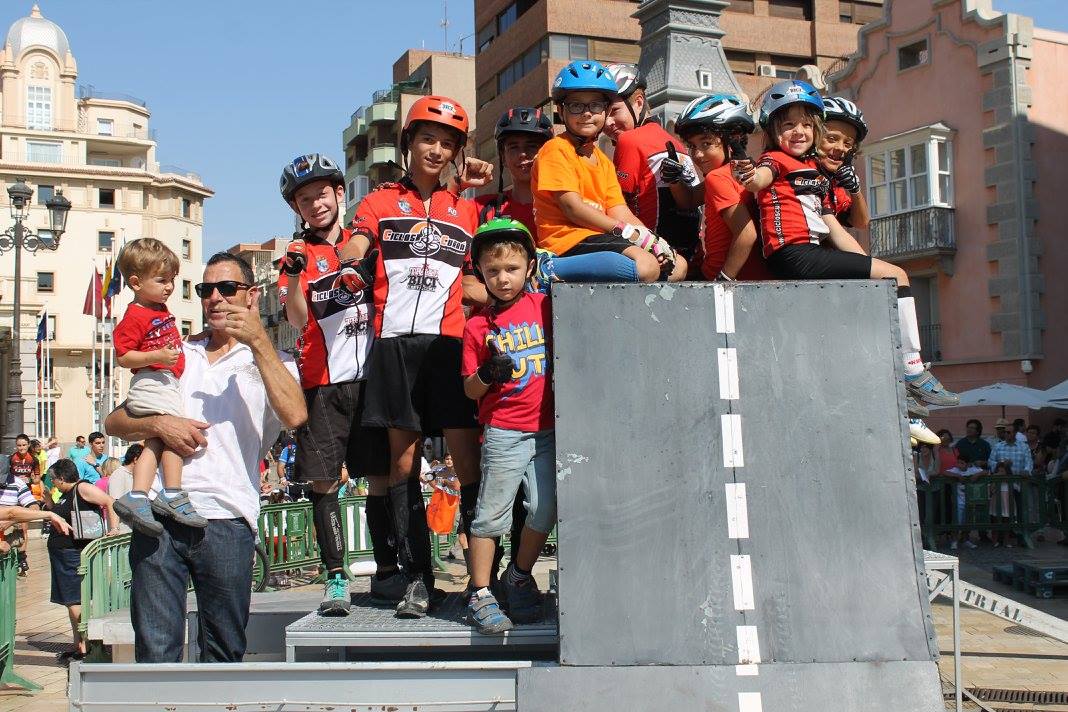 Exhibición 2016 Plaza del Ayuntamiento de Cartagena - Escuela de Trial