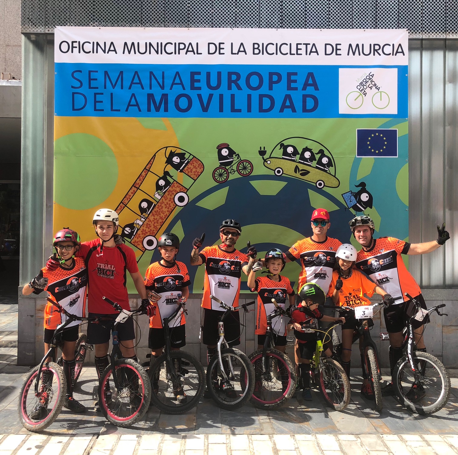 Exhibición Club Trial Bici Cartagena 16/09/18