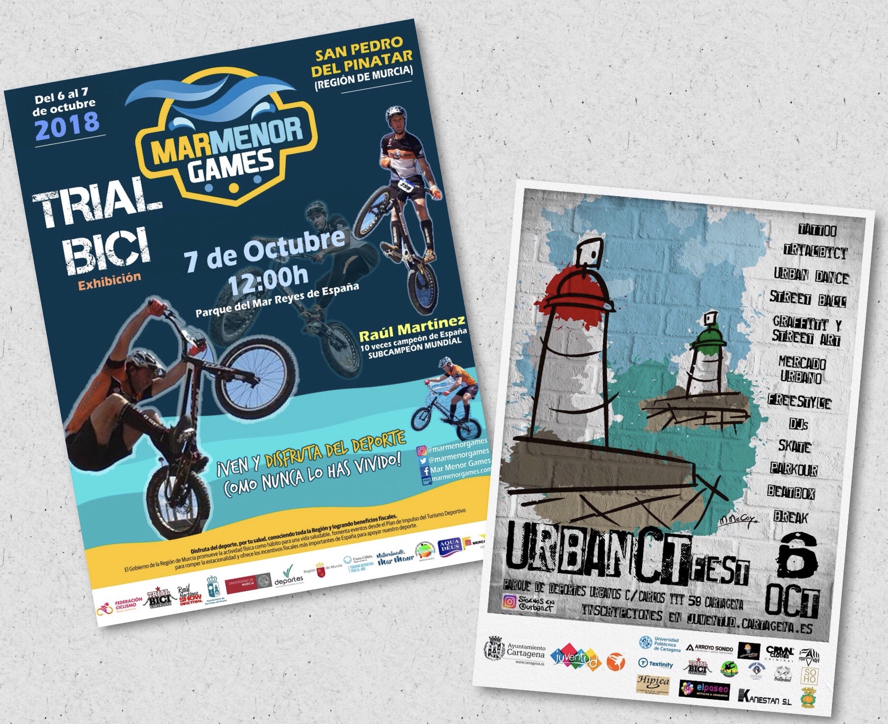 Exhibiciones Club Trial Bici Cartagena 6 Y 7 De Octubre