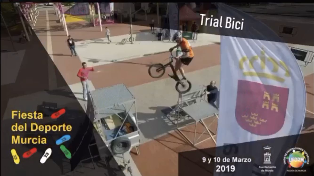 Otro Año Más El Club Trial Bici Cartagena Y Raúl Martínez Estarán En La Feria Del Deporte De Murcia