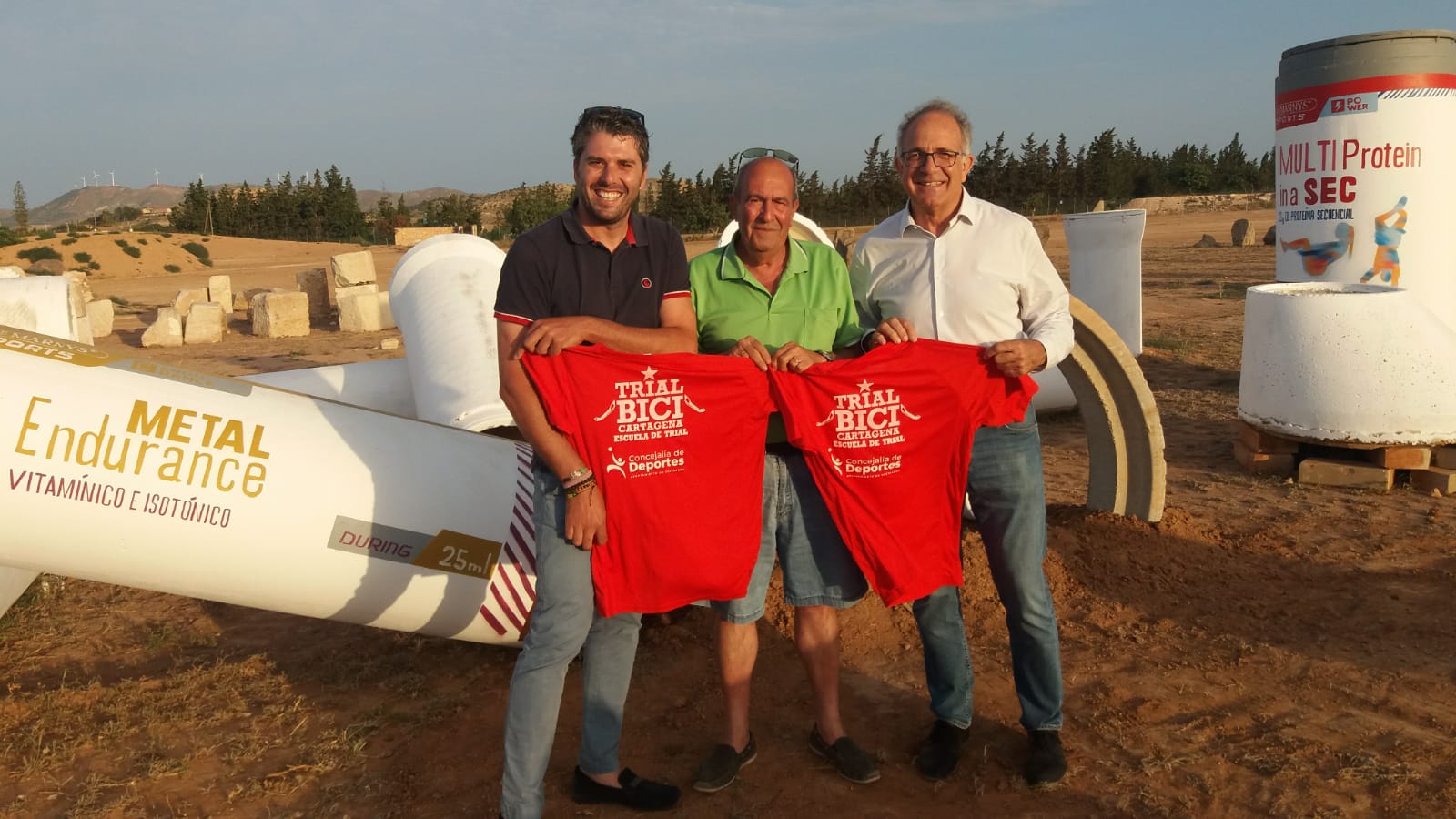 El Presidente De La Federación Española De Ciclismo Visita Nuestro Circuito De Trial Bici