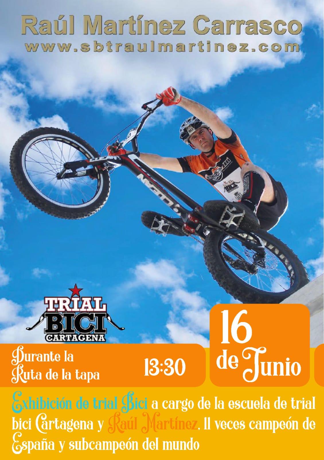 Próxima Exhibición En Miranda Del Club Trial Bici Cartagena