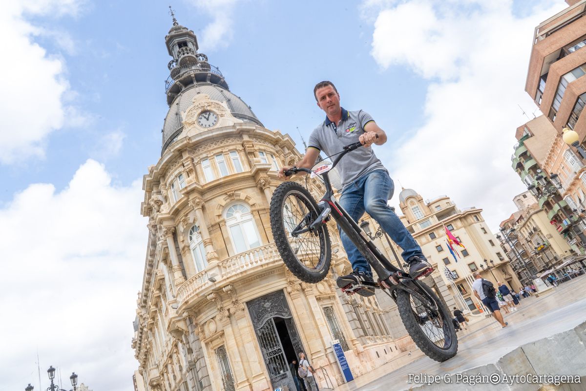 Próxima Exhibición Del Club Trial Bici Cartagena El 21 De Septiembre En Cartagena