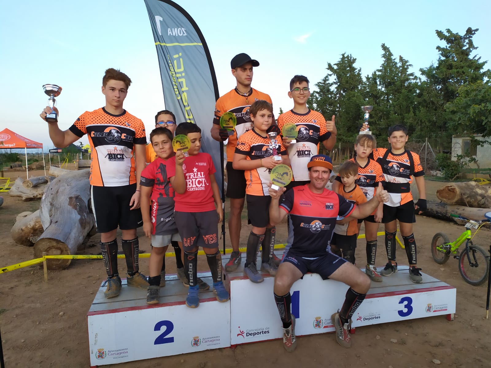 El Club Trial Bici Cartagena Lidera El Campeonato Regional A Falta De Una Prueba