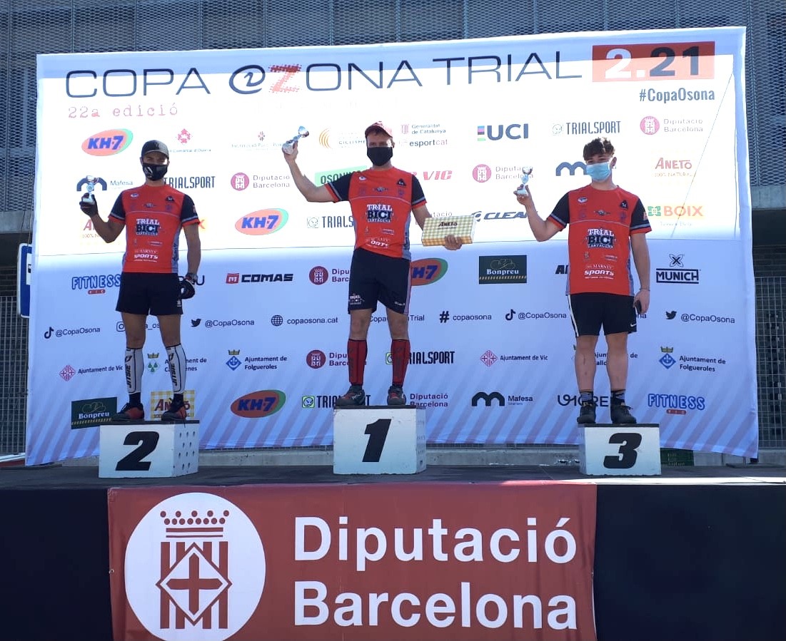 Triunfo Del Club Trial Bici Cartagena En La 1ª Prueba De La Temporada