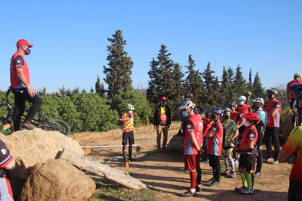 El Trial Bici Cartagena Reúne En Los Camachos A Pilotos De Toda La Región