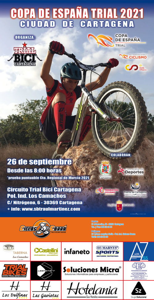 Copa De España Trial Ciudad De Cartagena 26.09.2021 Club Trial Bici Cartagena