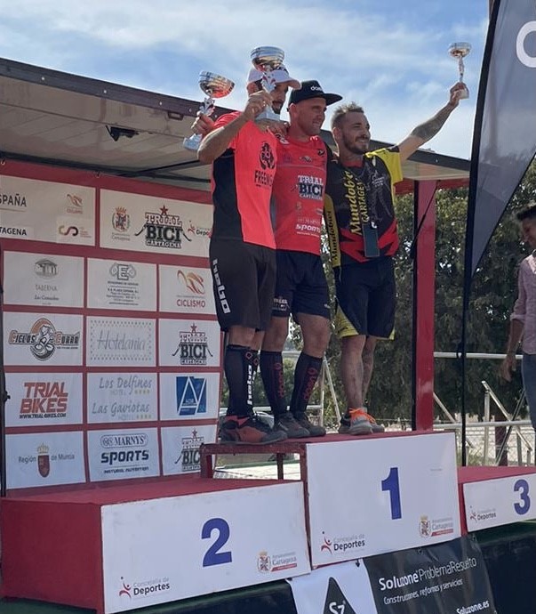 El Club Trial Bici Cartagena Triunfa En La Copa De España Ciudad De Cartagena