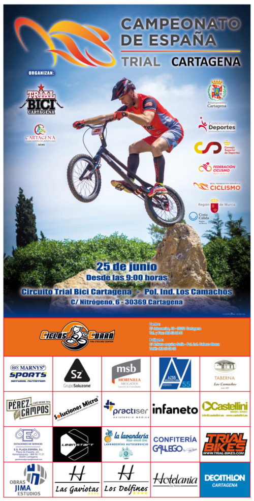 Campeonato De España Trial Cartagena 2022 – Inscripciones Abiertas!!!