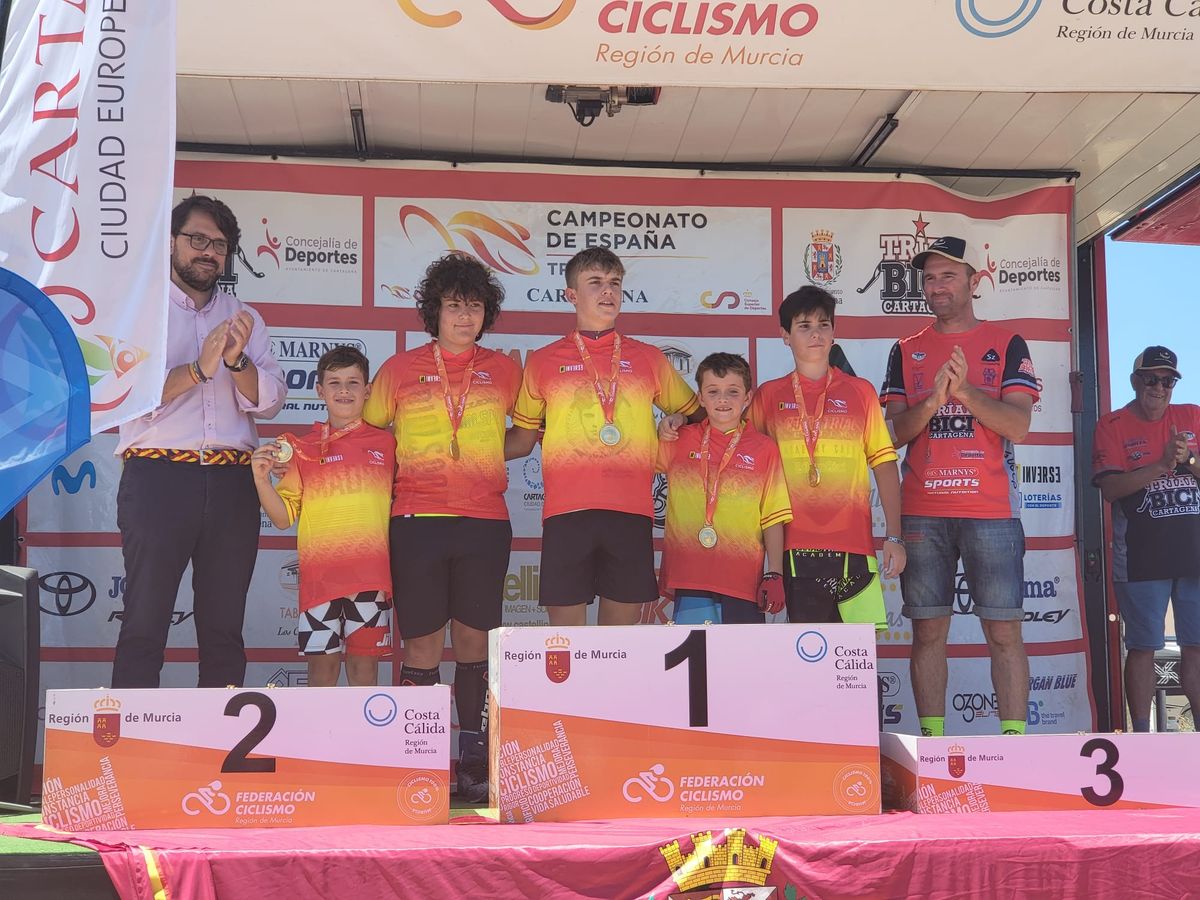 Gran éxito Del Campeonato De España Organizado Por El Club Trial Bici Cartagena