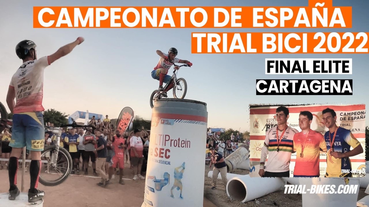 Vídeo Final Élite 20″ Campeonato De España Trial Bici Cartagena2022