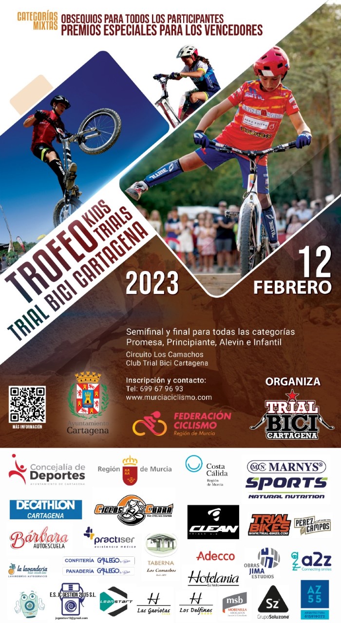 12 De Febrero – Kids Trials Trofeo Trial Bici Cartagena